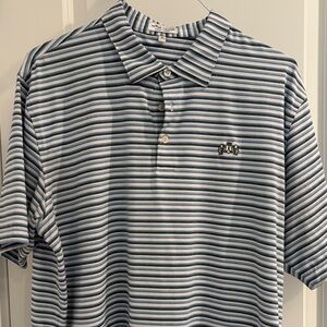 Peter Millar Summer Comfort Striped Polo Shirt